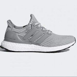 Adidas Women’s Grey Ultra Boost Shoe Sz 8